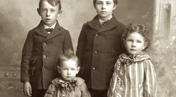 Photo Shows Hanneman Brothers in 1903