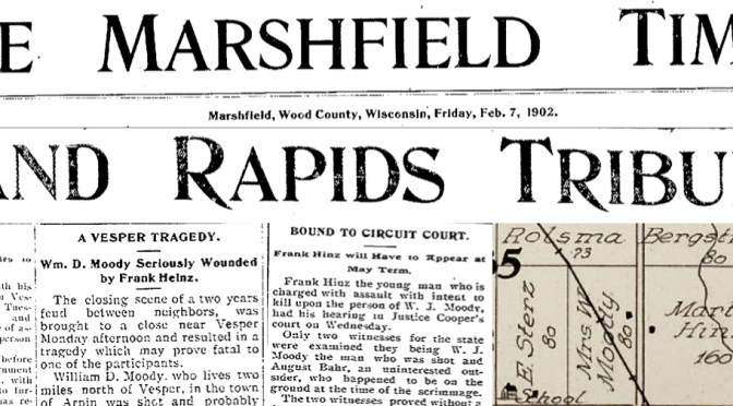 1902 Melee and Shootout Pitted the Moodys Against the Hinzes
