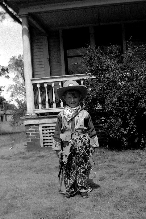 Donn in his cowboy threads at Wisconsin Rapids.