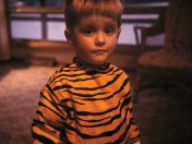 David C. Hanneman was a tiger for Halloween 1964.