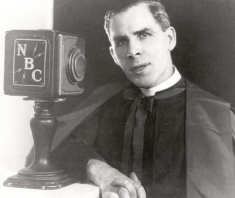 Fulton J. Sheen had a long tenure on radio hosting the Catholic Hour on NBC.