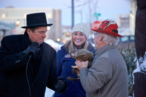 Freund wasn't too pleased with the bite from Jimmy.