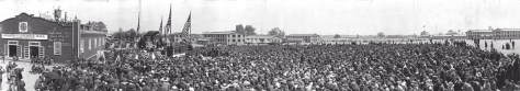 1918 Field Mass at Camp Dix