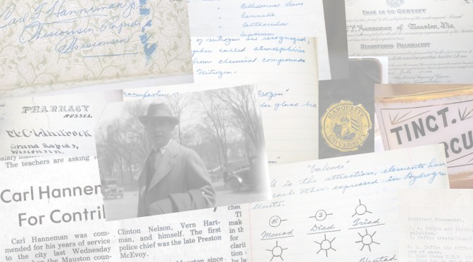 Audio Memories: Carl Hanneman’s Pharmacy Work in 1930s and 1940s