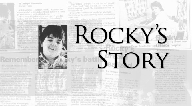 Racine’s Rocky Has His Own Tale of Courage