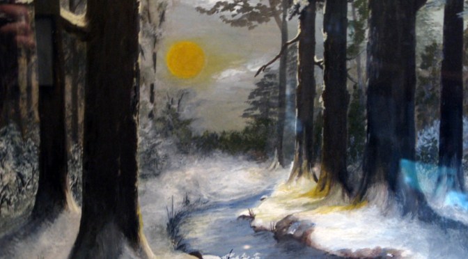 Two Framed Works a Tribute to Carl Hanneman, Painter